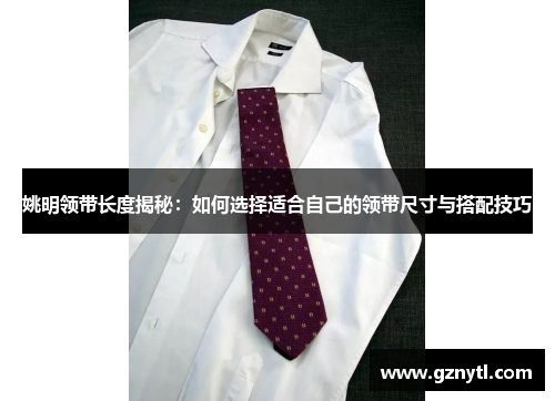 姚明领带长度揭秘：如何选择适合自己的领带尺寸与搭配技巧